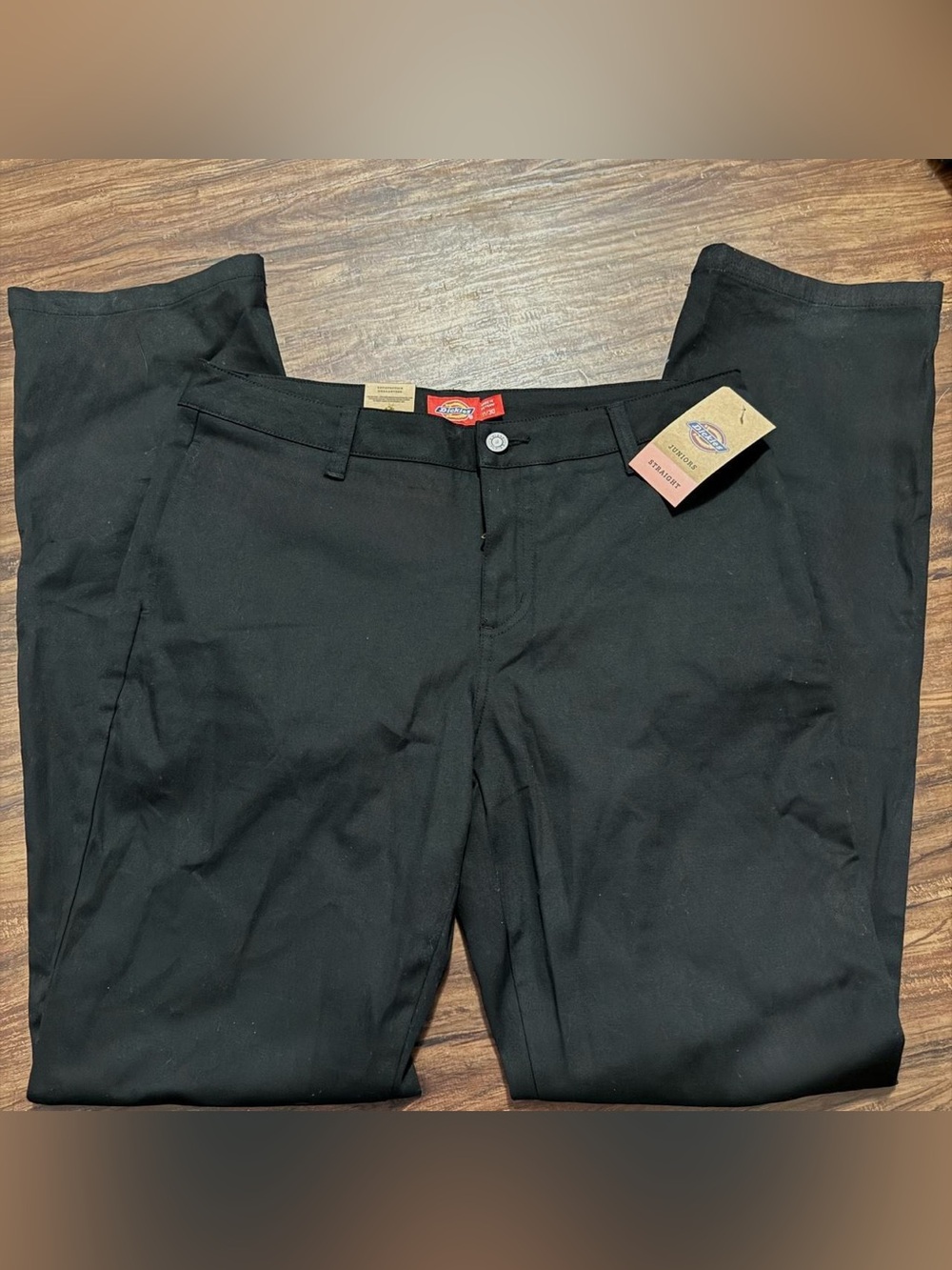 Dickies  Black Straight-Leg Work Pants